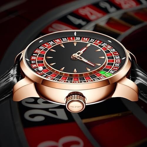 Casino Analog Watch for Men | Premium Dial | Stylish & Elegant Wrist Watch | Perfect for Daily & Party Wear