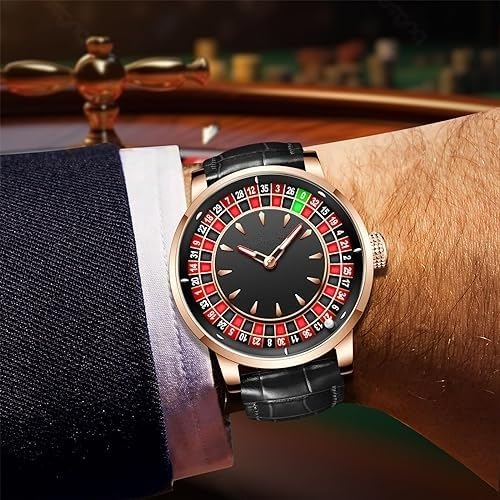 Casino Analog Watch for Men | Premium Dial | Stylish & Elegant Wrist Watch | Perfect for Daily & Party Wear