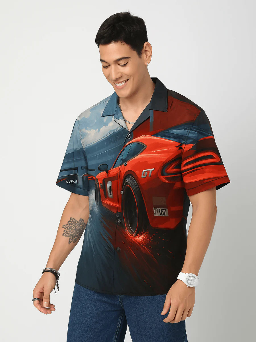 Designer Half Sleeve Shirt