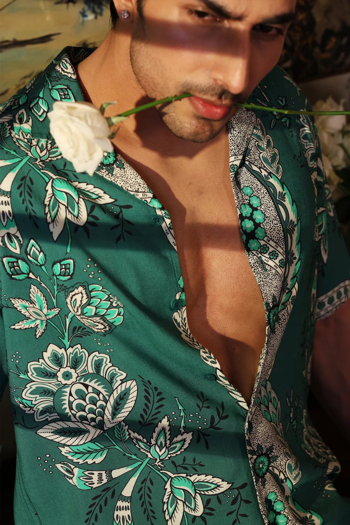 Casual Printed Half Sleeve Shirt