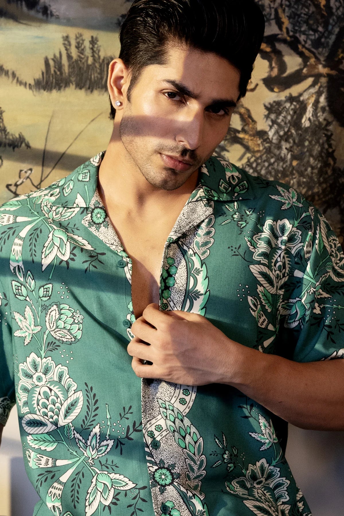 Casual Printed Half Sleeve Shirt